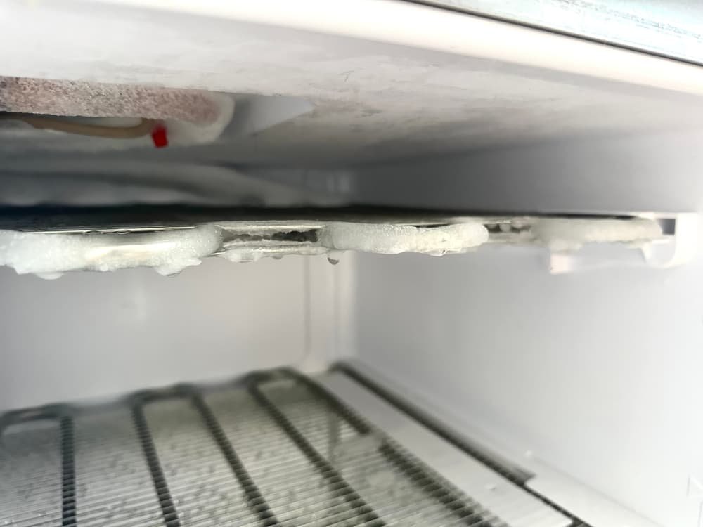 سبب ارتفاع درجة حرارة الديب فريزر