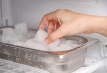 حل مشكلة عدم تجميد الفريزر