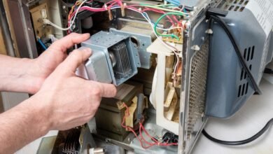 احتراق فيوز الميكرويف