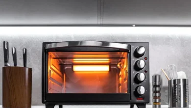 الميكروويف يعمل ولا يسخن