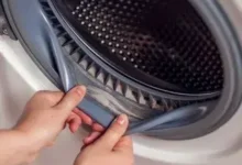 الغسالة لا تعصر ولا تشطف