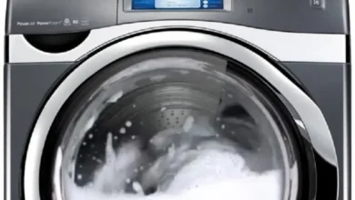 الغسالة تسحب الماء ولا تدور فوق اتوماتيك