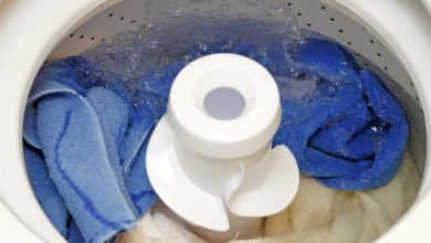 الغسالة تصرف الماء قبل الغسيل