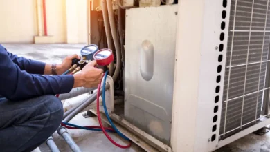 مروحة المكيف تشتغل وتطفي