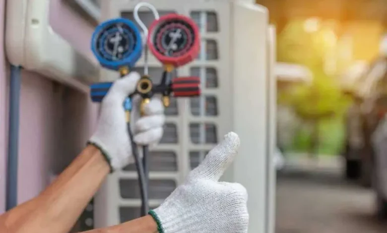 ايه السبب ان المكيف شباك يشتغل مروحة فقط