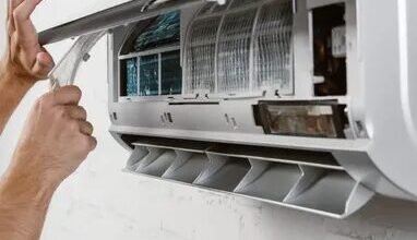 سبب نزول الماء من المكيف من الامام