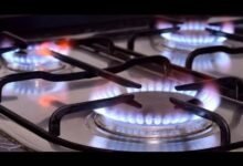 نار البوتاجاز حمراء