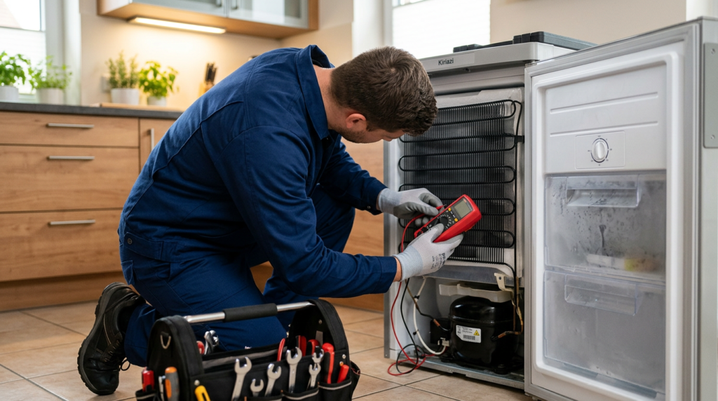 سبب نزول درجة حرارة الديب فريزر كريازى