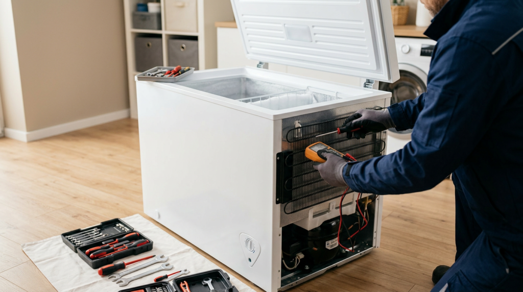 صيانة وايت ويل ديب فريزر